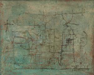 Zao Wou Ki 1920-2013,SANS TITRE,1951,Sotheby's GB 2013-10-05