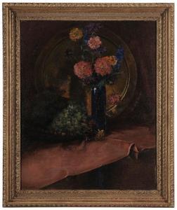 ZARING Louise Eleanor 1875-1972,Still Life with Summer Flowers,Brunk Auctions US 2015-09-11