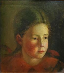 ZAUGG Hans 1894-1986,"Hedeli", portrait of a child,The Cotswold Auction Company GB 2019-05-14