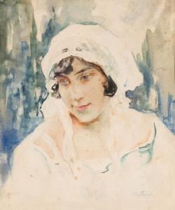 ZAWADZKI Stanislaw 1878-1960,Portrait of a girl,Desa Unicum PL 2020-12-01
