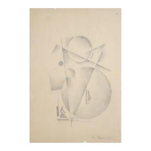 ZDANEVITCH Kiril 1892-1970,Geometric Composition,Kodner Galleries US 2021-12-15