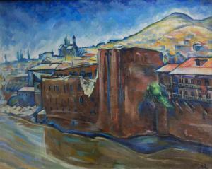 ZDANEVITCH Kiril 1892-1970,View of Tbilisi,MacDougall's GB 2021-12-01