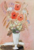 ZDENEK Tuma 1907-1943,Meadow flowers in a vase,1935,Vltav CZ 2021-06-17