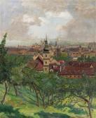 ZDENKO Pokrupa 1893,A View of Prague from Petřín Hill,Palais Dorotheum AT 2016-09-24