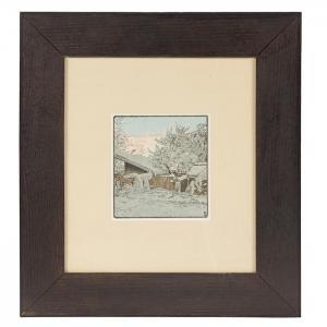 ZDRASILA Adolf 1868,Untitled (Snow Scene),Treadway US 2016-03-05