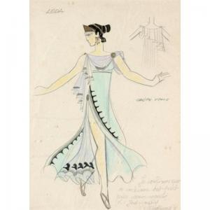 ZEDRINSKI Vladimir Ivanovic 1899-1974,A GROUP OF FOUR COSTUME DESIGNS,Sotheby's GB 2004-05-26