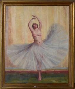 ZEGUERS Wilhelmine 1893-1992,La danseuse,1929,VanDerKindere BE 2014-12-16
