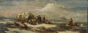 ZEITTER John Christian,Peasants in a winter landscape,Bellmans Fine Art Auctioneers 2021-05-25