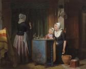 ZEITZ Johann Christian G 1827-1914,A Family Scene,De Vuyst BE 2016-10-22