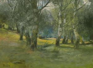 ZELLER Mihaly 1859-1915,Forest Interior,Pinter HU 2021-10-26
