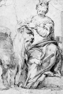 ZELOTTI Giovanni Battista,An allegory of the Venetian Republic with the Lion,Christie's 2000-12-15