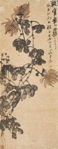 ZENGBAO WU 1867-1945,Chrysanthemum,1922,Bonhams GB 2018-05-09