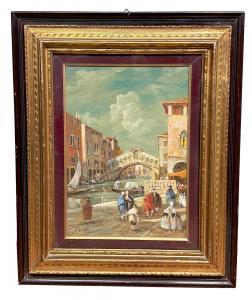 ZENO Emile 1880-1956,Ponte Vecchio a Venezia,Anglicana Aste IT 2024-02-09