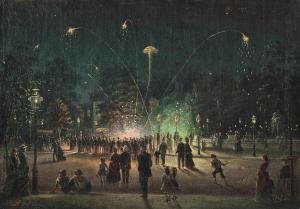 zeno shindler antonien 1813-1899,Fireworks,Christie's GB 2011-09-29
