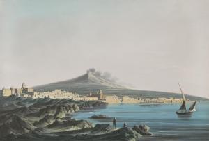 ZERILLI Francesco 1793-1837,VEDUTA DELL'ETNA,Pandolfini IT 2021-04-14
