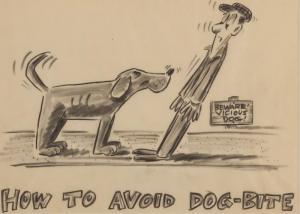 ZERN Ed 1911-1994,"How to Avoid Dog Bite",Copley US 2011-07-21