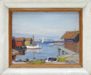 ZETTERSTRÖM Gunnar 1902-1965,Käringön,Uppsala Auction SE 2015-04-14