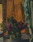 ZEUTHEN Ernst 1880-1938,Still life with purple flowers,Bruun Rasmussen DK 2019-01-15