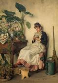ZEWY Carl 1855-1929,The young florist,im Kinsky Auktionshaus AT 2019-10-22