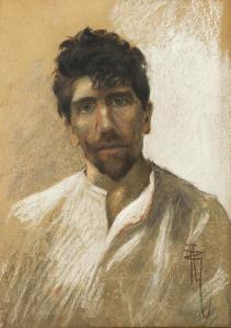 ZEYER Jan Angelo 1878-1945,Head of a Man,Palais Dorotheum AT 2014-09-20