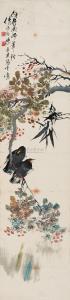 ZHANG CHEN YUN 1909-1954,FLOWER AND BIRD,China Guardian CN 2010-06-19