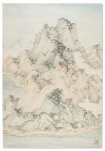 Zhang Hong 1954,Landscape,Christie's GB 2021-12-14