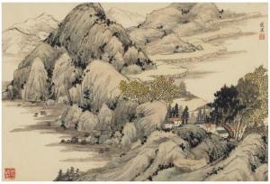 Zhang Hong 1954,Landscape,Christie's GB 2022-09-29