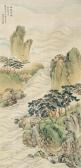 ZHANG HONGNIAN 1947,CHARACTER AND LANDSCAPE,China Guardian CN 2016-03-26