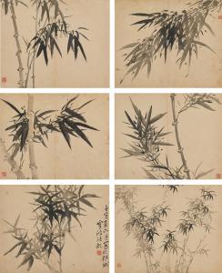 ZHANG YU 1734-1803,INK BAMBOOS,1782,Sotheby's GB 2019-10-06