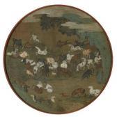 zhao guangfu 900-1000,HORSES FROLICKING BY A RIVER,Sotheby's GB 2010-03-23