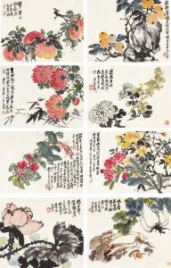 ZHAO YUNHUO 1874-1955,FLOWERS,Cheng Xuan CN 2009-09-30
