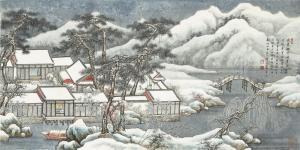 ZHEMING TANG 1970,MOUNTAIN STUDIO IN THE SNOW,Sotheby's GB 2018-10-02