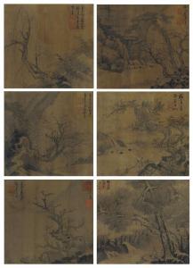ZHEN WU 1280-1354,Landscapes,1633,Christie's GB 2018-09-11