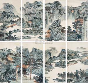 ZHILIU XIE 1910-1997,THE MAJESTIC LANDSCAPE OF CHINA,1951,Poly CN 2010-06-01