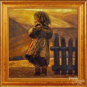 ZHIYUE ZHENG 1957,young girl,Pook & Pook US 2020-06-20