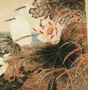 ZHONG Yao,Ergets on lotus pond,888auctions CA 2013-08-15
