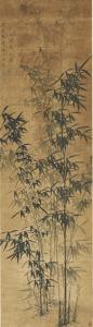 ZHOU HAO 1685-1773,INK BAMBOOS,1735,Sotheby's GB 2016-10-03