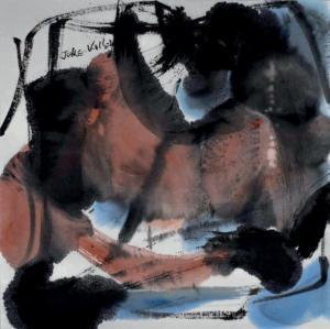 ZHOU Jianhua 1958,Composition abstraite,Boisgirard - Antonini FR 2018-03-07