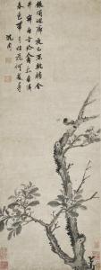 ZHOU SHEN 1427-1509,Flowers and Bird,Christie's GB 2023-12-02
