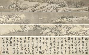 ZHOU SHEN 1427-1509,Landscape in Snow,Christie's GB 2023-12-02