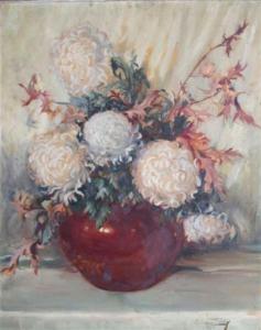 ZICHY countess 1893-1962,Floral Still Life,William Doyle US 2009-07-15