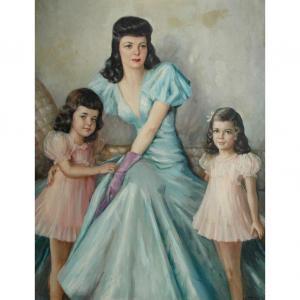 ZICHY countess 1893-1962,Mother and Daughters,William Doyle US 2012-08-15