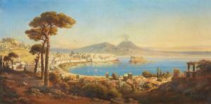 ZICK Gustav 1809-1886,The Bay of Naples,1854,Lempertz DE 2014-09-24