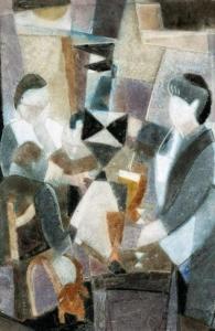 ZIEGLER Hugo 1898-1978,In the cafe,Peter Karbstein DE 2020-03-14