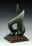 ZIFFER Moshe 1902-1989,Abstract bronze sculpture,Ishtar Arts IL 2017-07-16
