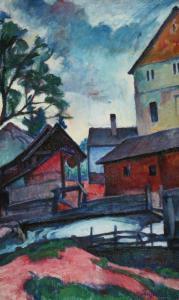 ZIFFER Sandor 1880-1962,Malomárok,1933,Belvedere Szalon HU 2009-12-05
