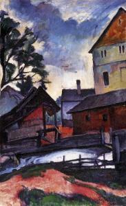 ZIFFER Sandor 1880-1962,Mill-race,1923,Kieselbach HU 1999-12-11