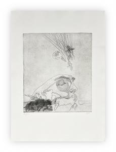 ZIGAINA Giuseppe 1924-2015,Anatomia e insetto N.4,1973,Borromeo Studio d'Arte IT 2024-03-19