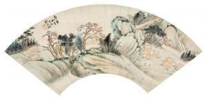 ZIJIU Liu 1891-1975,LANDSCAPE,China Guardian CN 2015-12-19