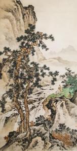 ZIJIU Liu 1891-1975,mountainous landscape,888auctions CA 2021-07-22